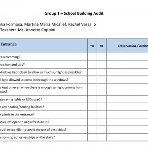 Ekoskola School Audit